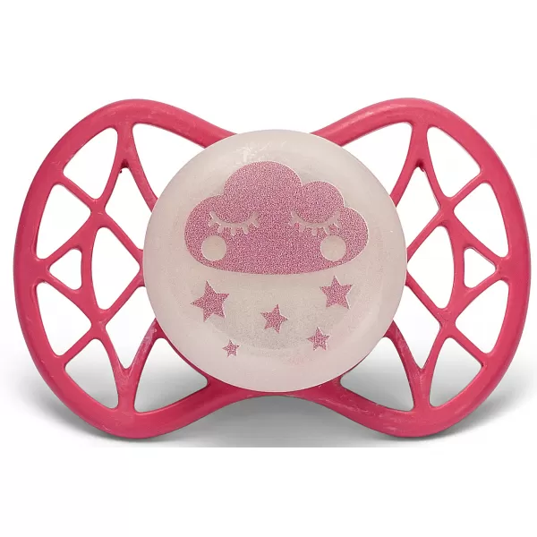 Nuvita Ortodontický dudlík Cool 0m+ svítící ve tmě