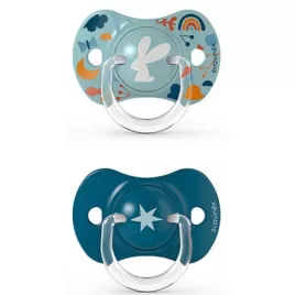 Suavinex DUDLÍK SX PRO FYZIOLOGICKÝ S +18M 2KS FOREST