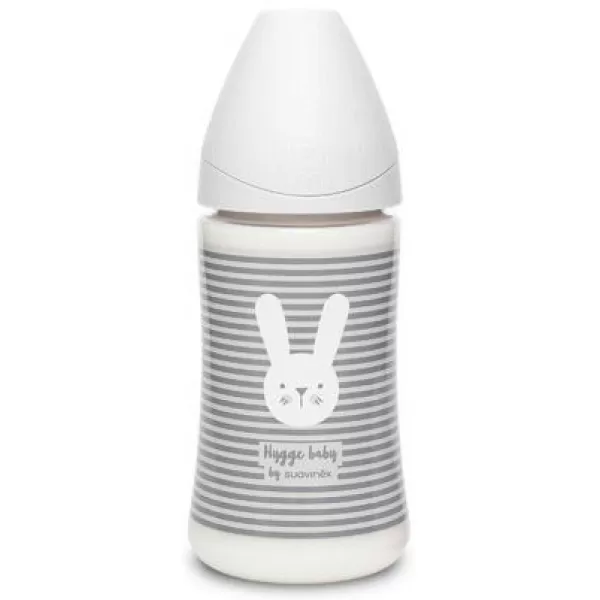 Suavinex Premium láhev 270 ml 3P HYGGE proužky