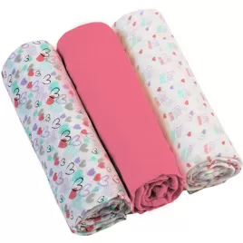 BABYONO Pleny mušelínové Super soft 3 ks