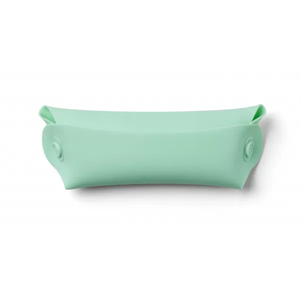 Nuvita Silikonový bryndák, Pink/Green