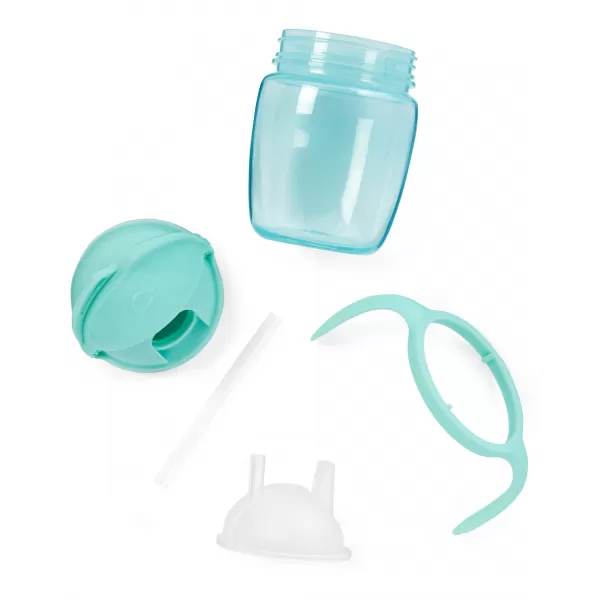 Skip Hop Hrnek rostoucí Sip-to-Straw Teal 6 m+