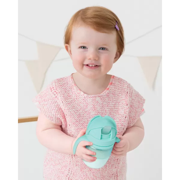 Skip Hop Hrnek rostoucí Sip-to-Straw Teal 6 m+