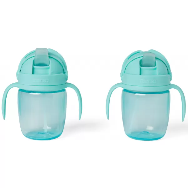 Skip Hop Hrnek rostoucí Sip-to-Straw Teal 6 m+
