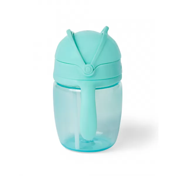 Skip Hop Hrnek rostoucí Sip-to-Straw Teal 6 m+