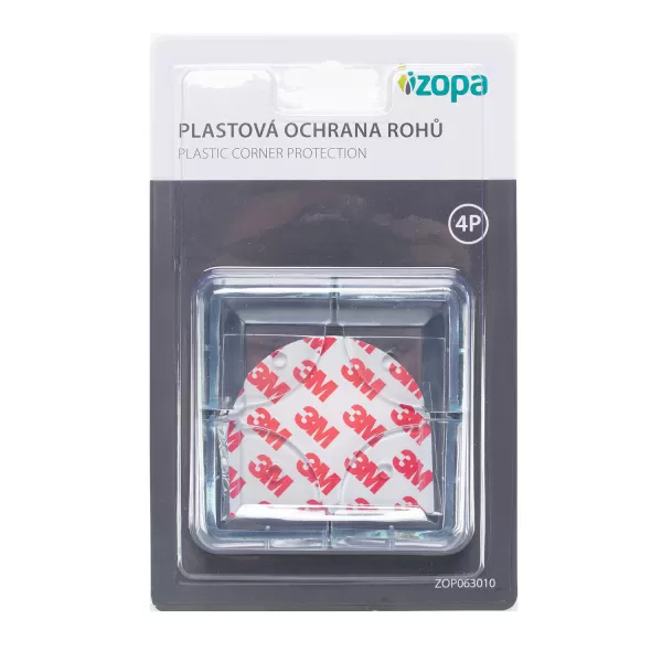 Zopa Plastová ochrana rohů 4ks