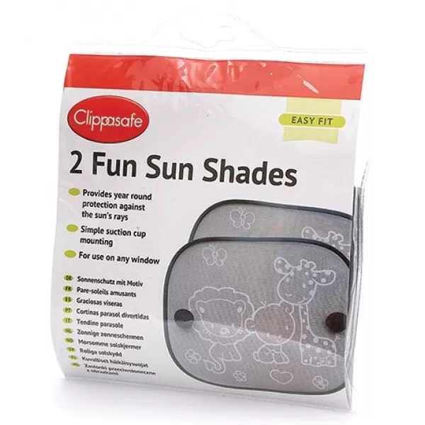 Clippasafe Sluneční roleta s přísavkou 2ks