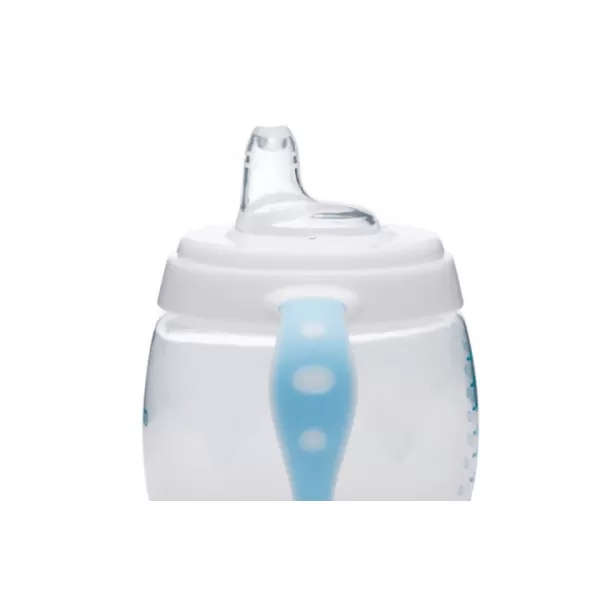 Nuvita Set termotalířku s silikonovou lžičkou a hrnečkem