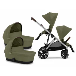 CYBEX Gazelle S + 2x Gazelle S Cot + sedačka ke golfové konfiguraci
