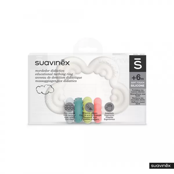 SUAVINEX KOUSÁTKO silikonové +6 m