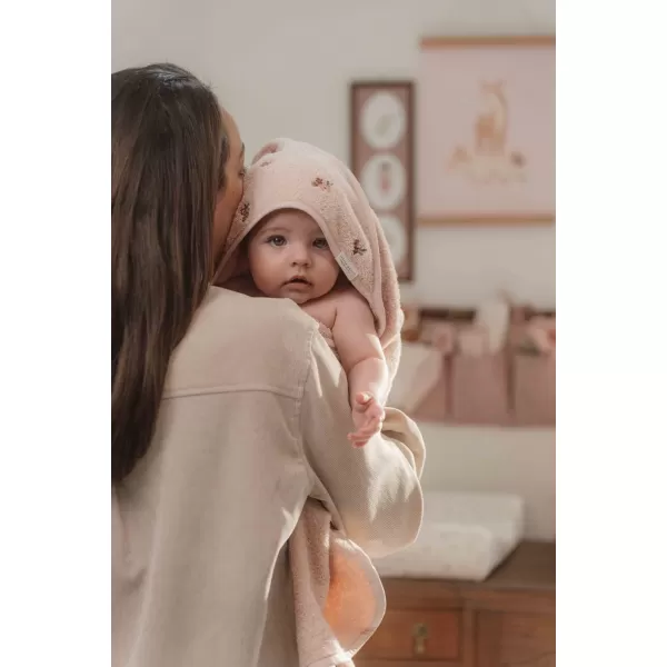 Little Dutch Osuška s kapucí 100x100 cm Fairy Blossom