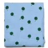 STUDIO NOOS - SWADDLE ZAVINOVAČKA Print Large | Light Blue Clover