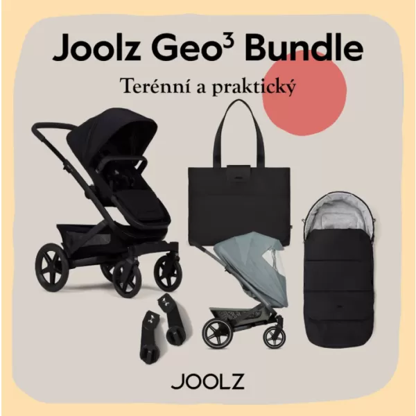 JOOLZ Geo3 kompletní set + DÁRKY a NOSÍTKO ERGOBABY