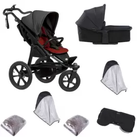 TFK Set Pro frame + stroller seat Pro + carrycot Pro combi